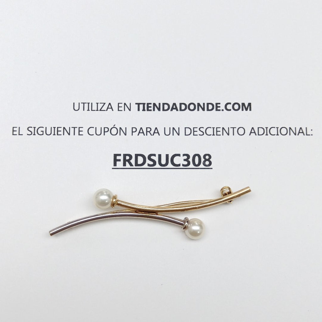 PRENDEDOR ORO 14 K 7,10 GRMS (SEMINUEVO)