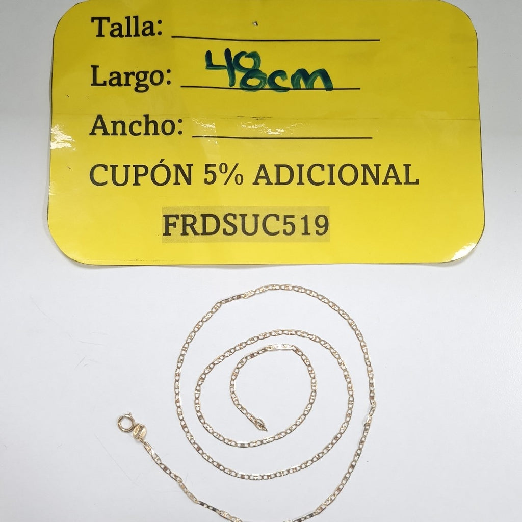 CADENA ORO 10 K 1.7 GRMS (SEMINUEVO)