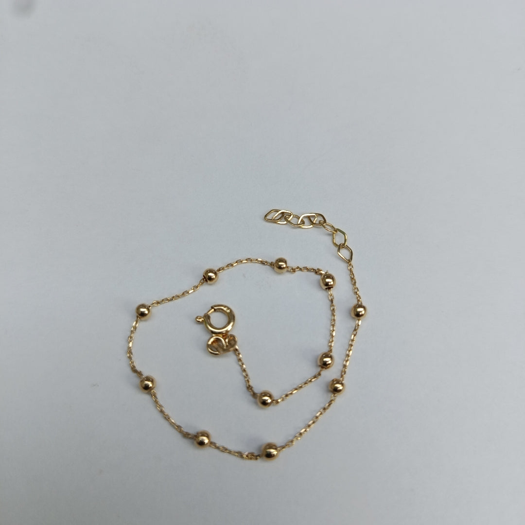 PULSERAS DAMA ORO 14K 1.1 (NUEVO)