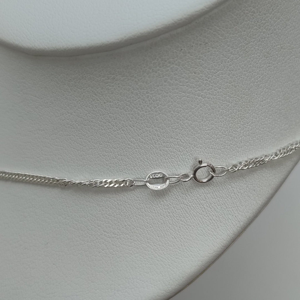 CADENA BARBADA PLATA .925 55 CM 4.42 GR (NUEVO)