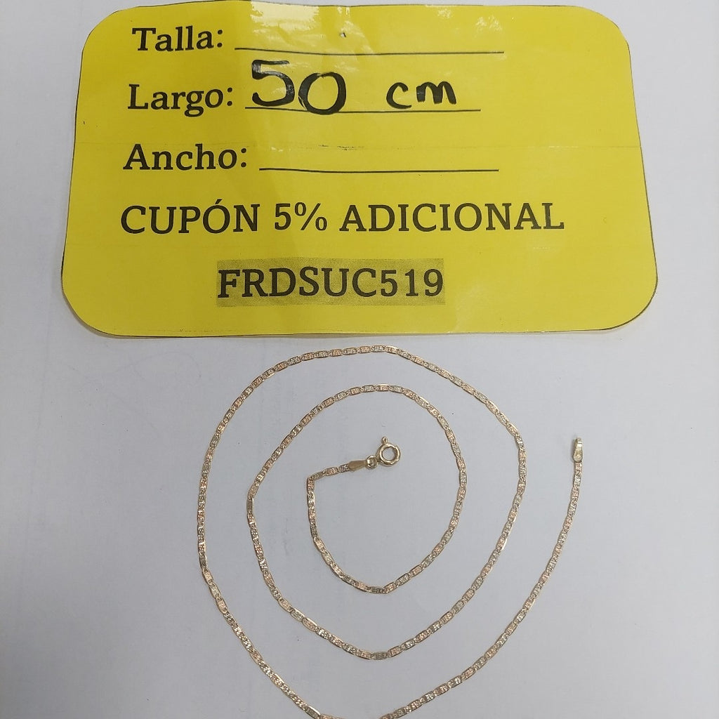 CADENA ORO 14 K 2.4 GRMS (SEMINUEVO)