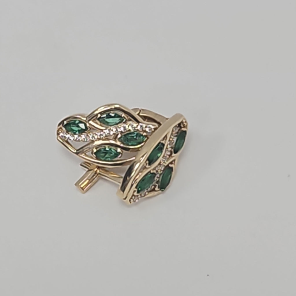BROQUELES ORO 14K 3.6 (NUEVO)