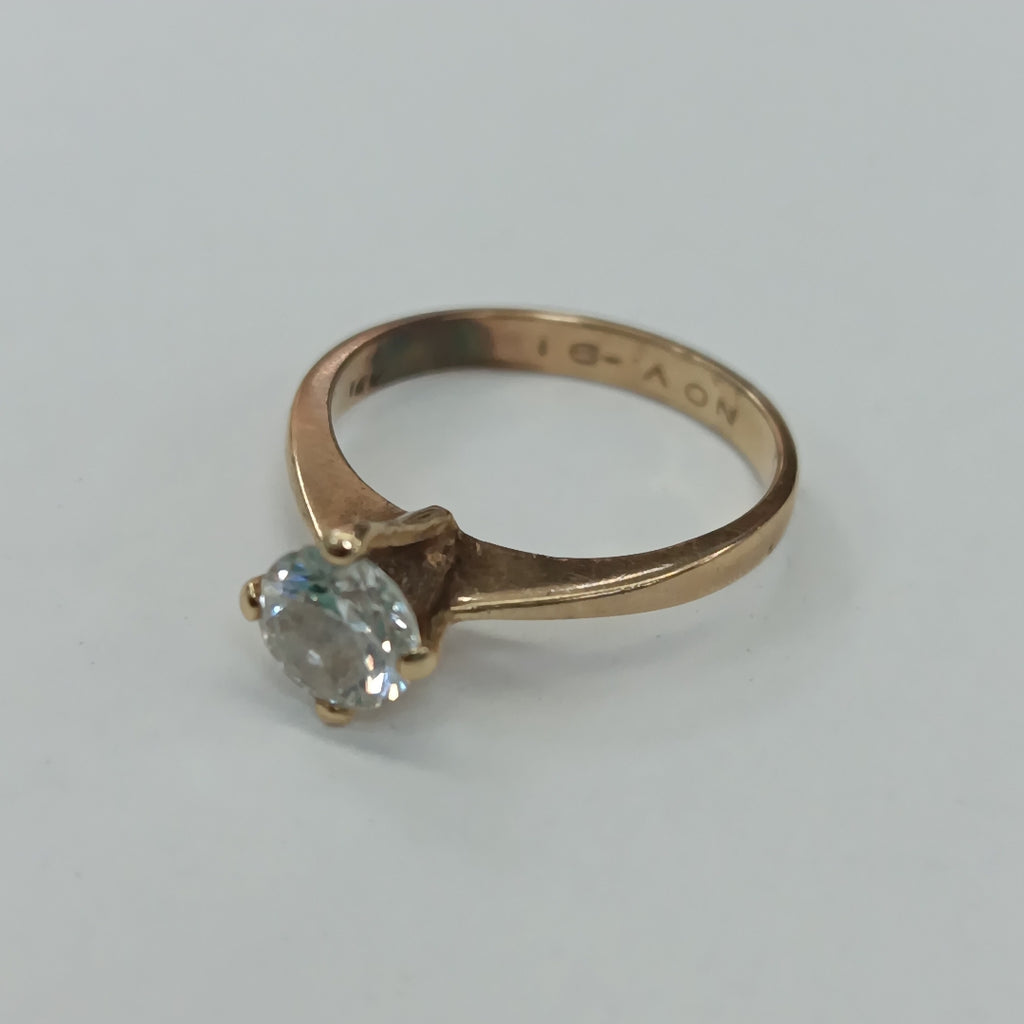 SOLITARIO ORO 14 K 2,80 GRMS (SEMINUEVO)