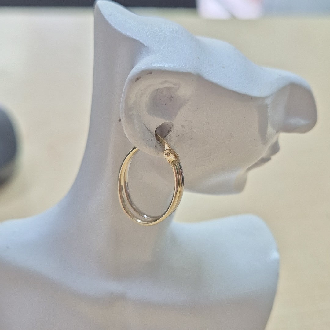 ARRACADAS ORO 14K 1.5 (NUEVO)