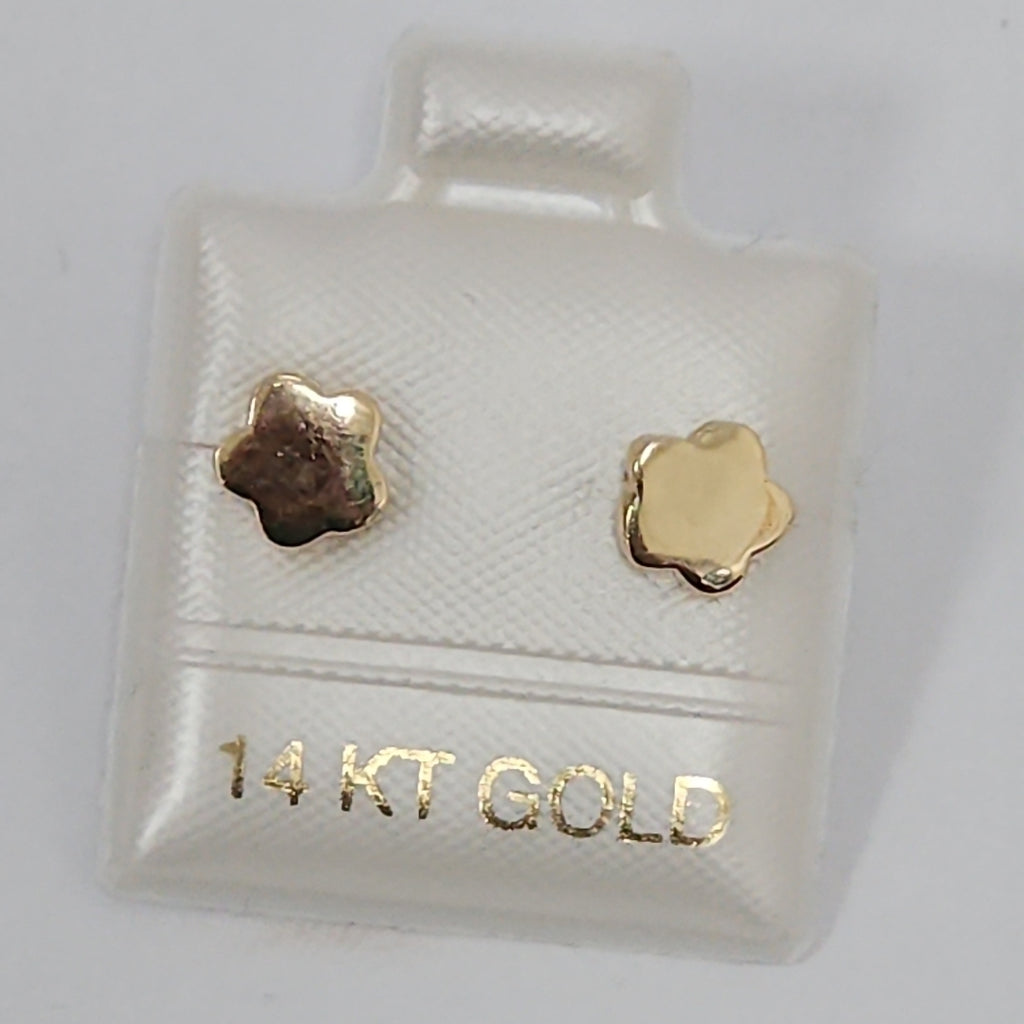 BROQUELES ORO 14K 1.1 (NUEVO)