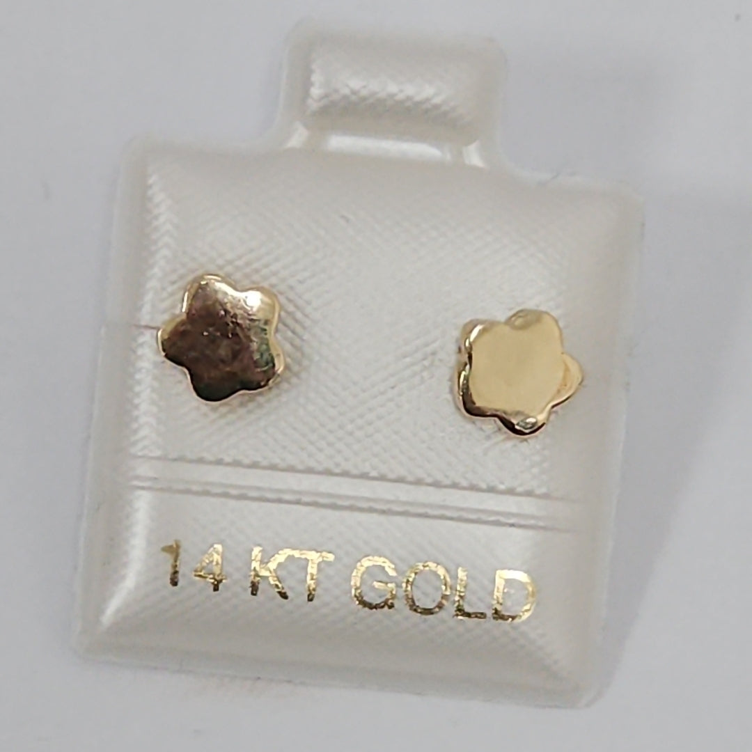 BROQUELES ORO 14K 1.1 (NUEVO)