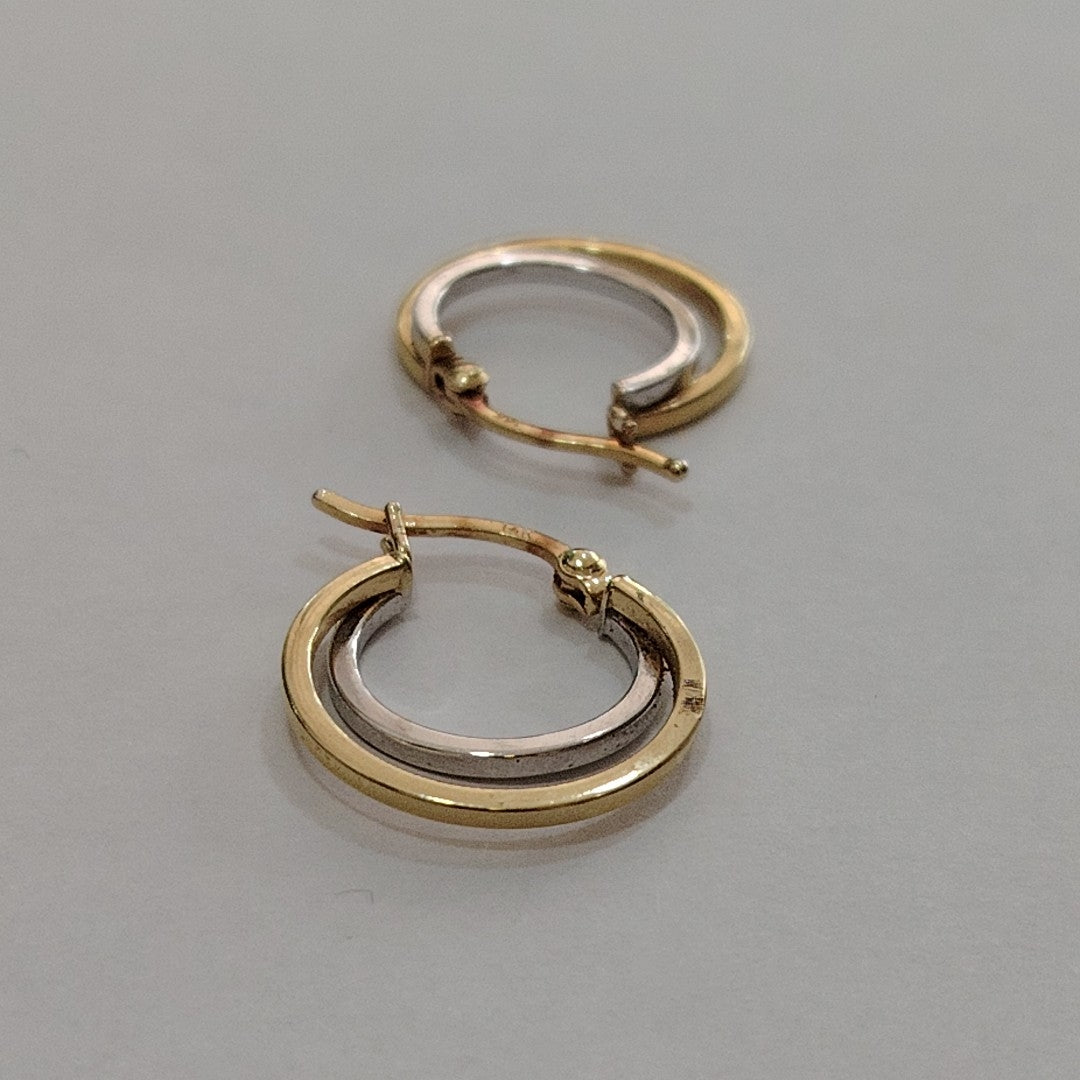 ARRACADAS PAR ORO 14 K 1.3 GRMS (SEMINUEVO)