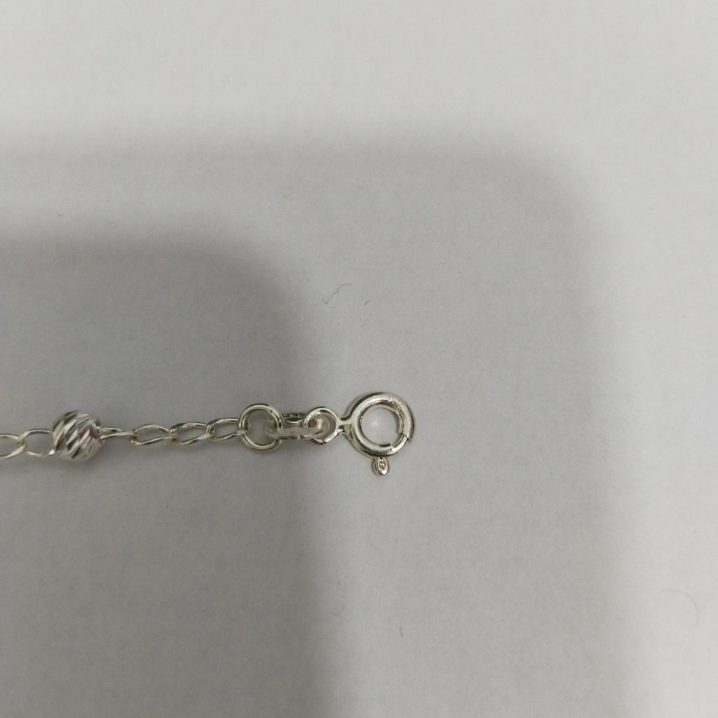 PULSERA TEJIDO ESPECIAL PLATA .925 18 CM 2.8 GR (NUEVO)