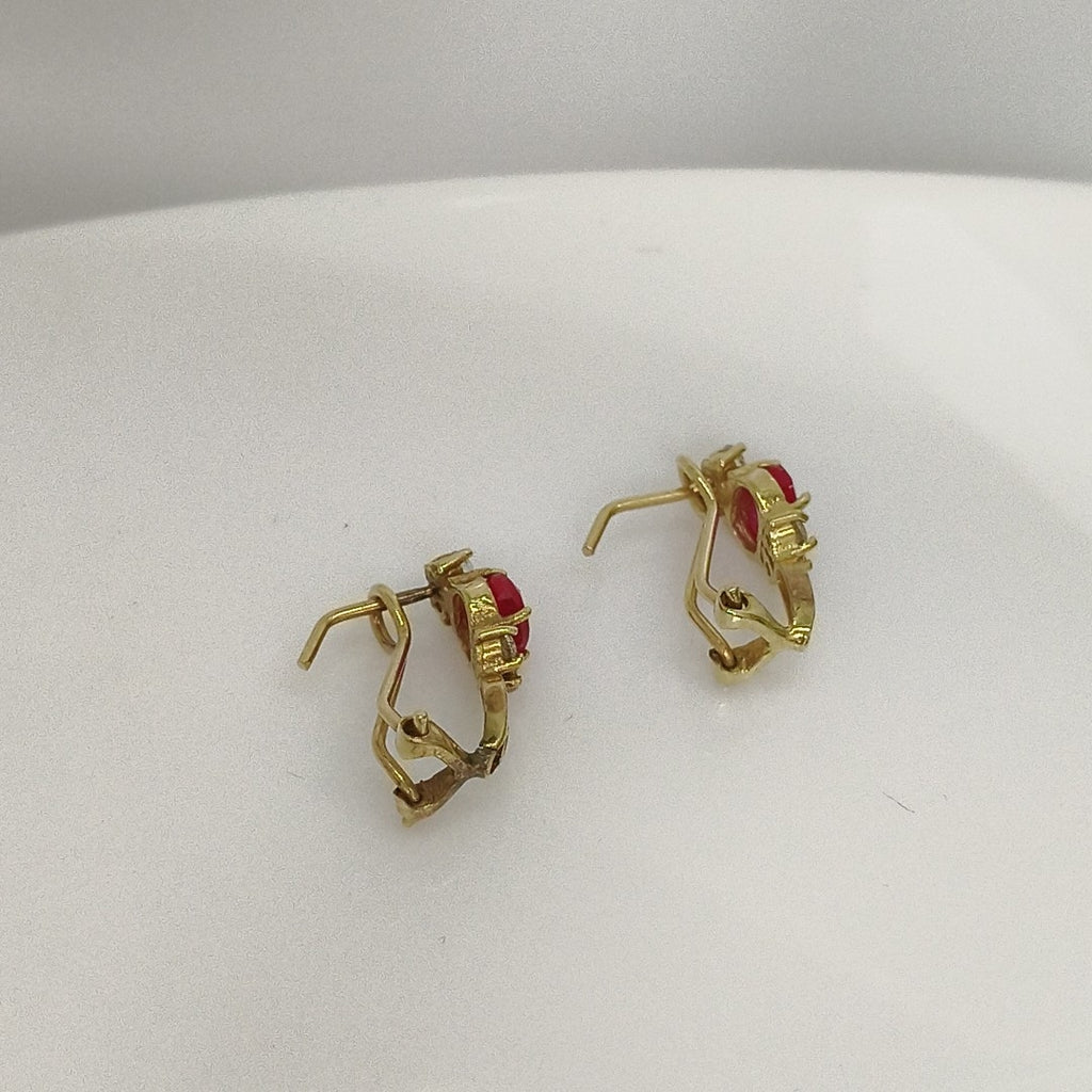 ARETES PAR ORO 10 K 2,60 GRMS (SEMINUEVO)