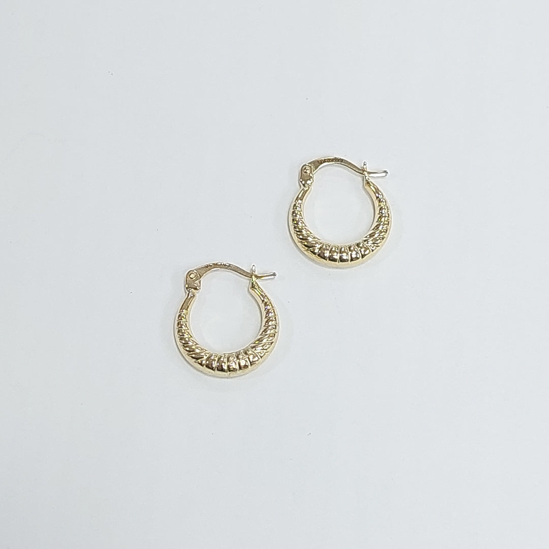 ARRACADAS ORO 14K 1.1 (NUEVO)