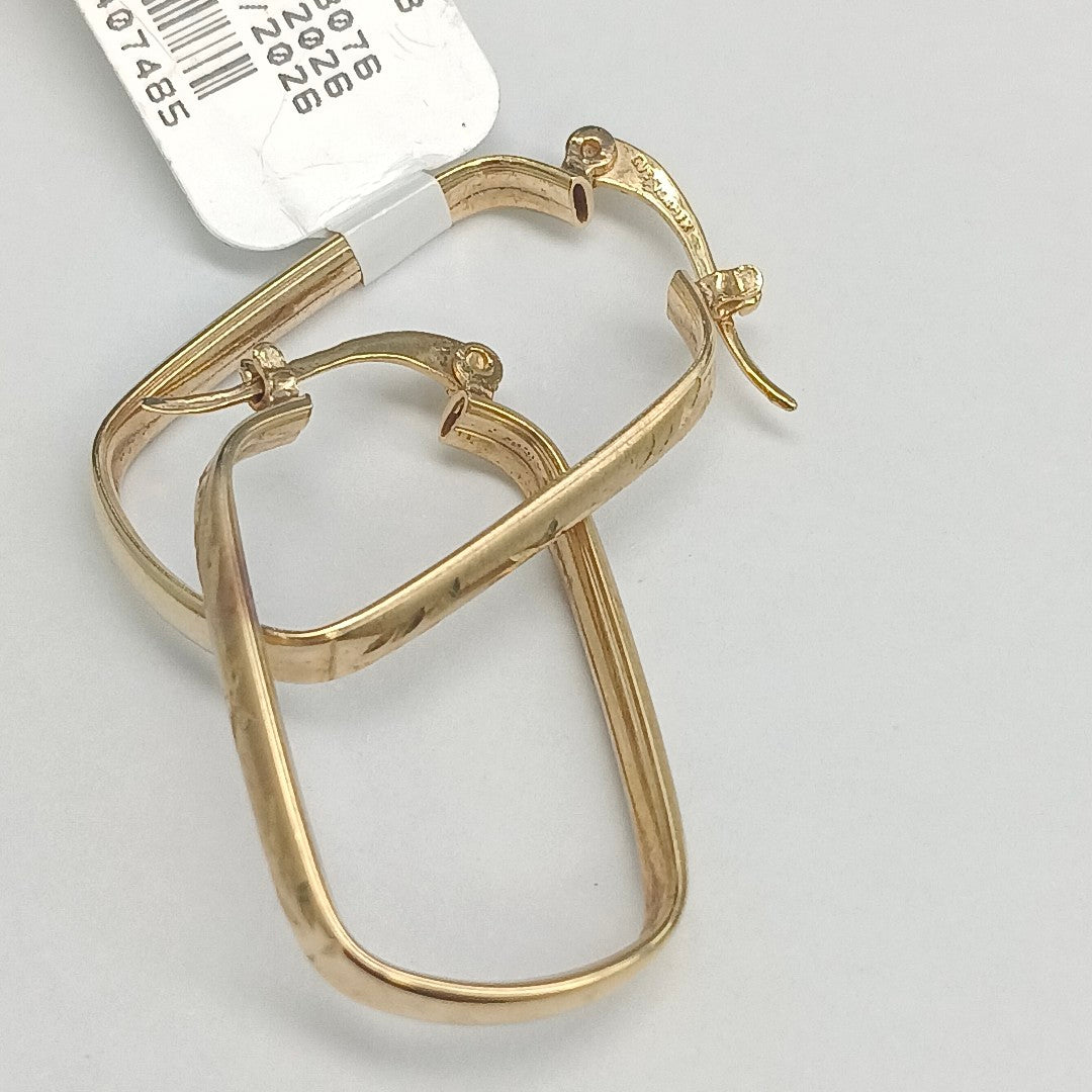 ARRACADAS PAR ORO 10 K 3,40 GRMS (SEMINUEVO)