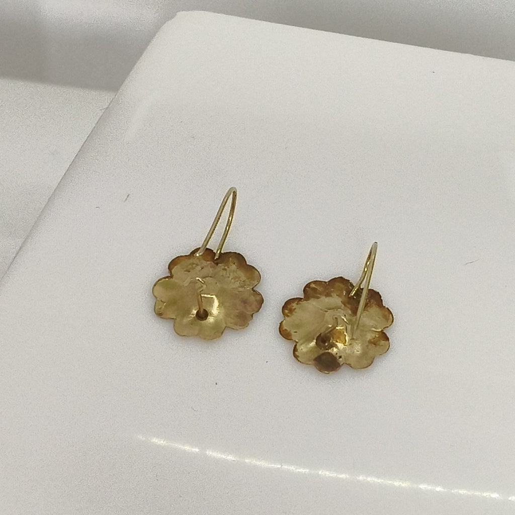 ARETES PAR ORO 10 K 1,20 GRMS (SEMINUEVO)
