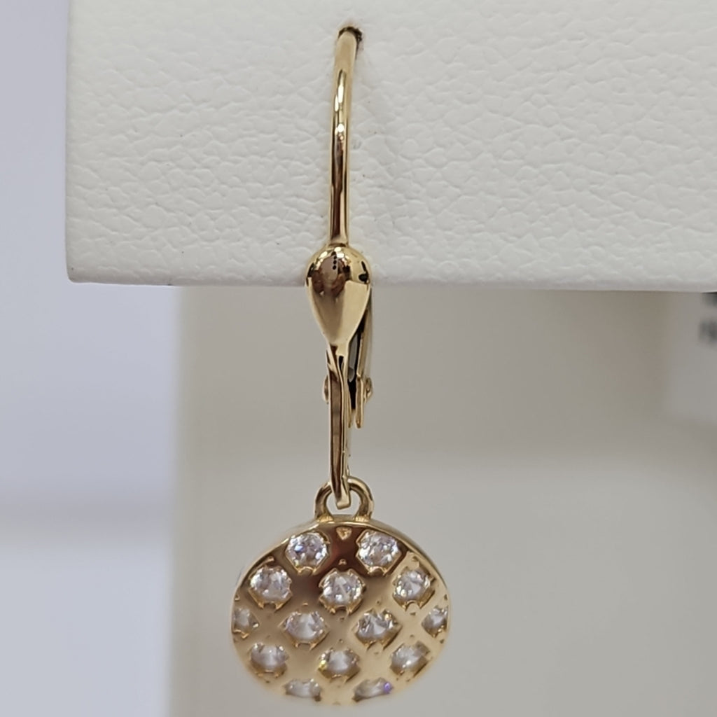 BROQUELES ORO 14K 2.4 (NUEVO)