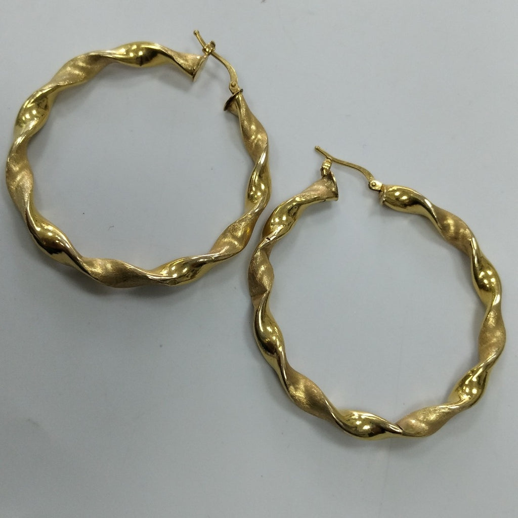 ARRACADAS PAR ORO 14 K 4,40 GRMS (SEMINUEVO)