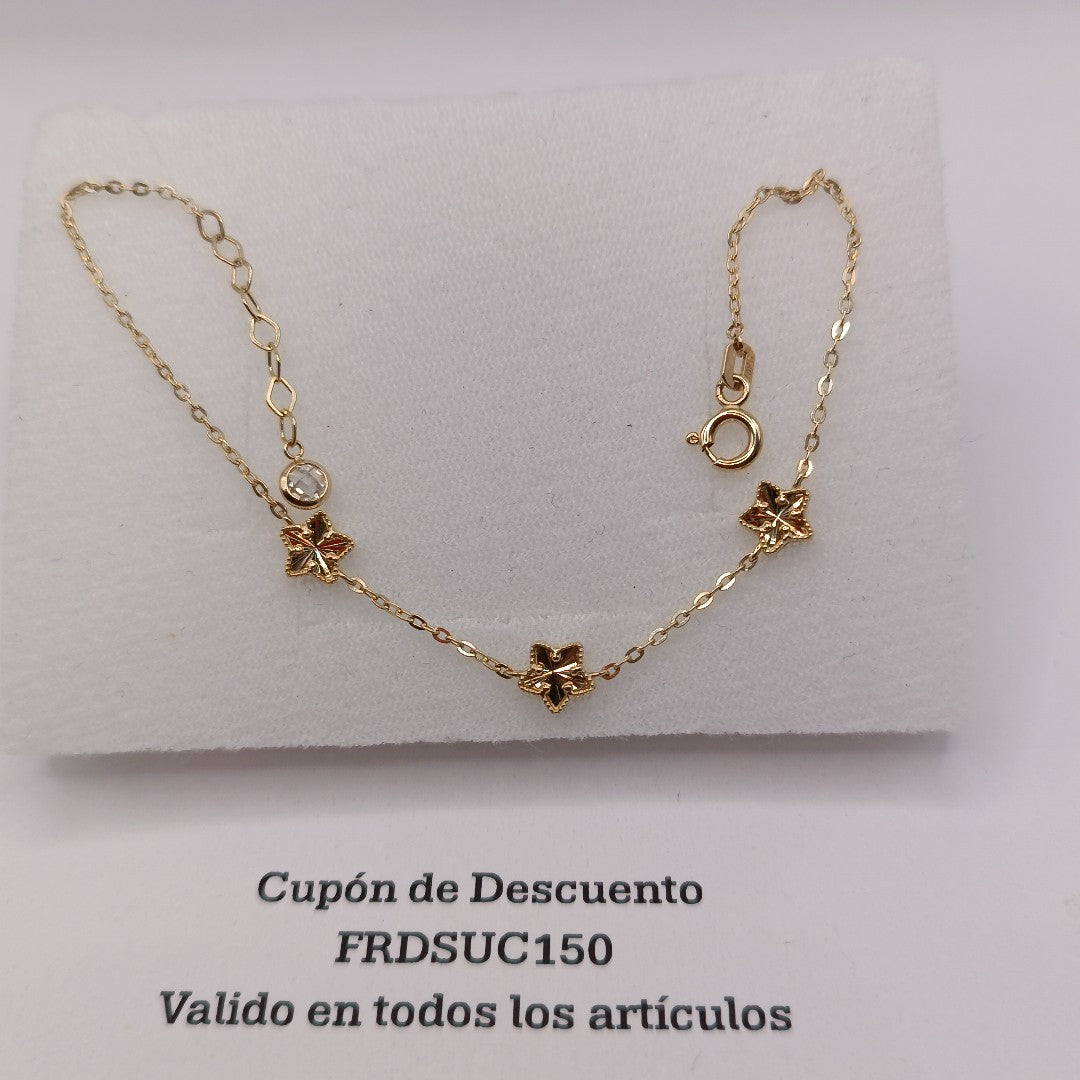 PULSERAS DAMA ORO 14K 1.6 (NUEVO)