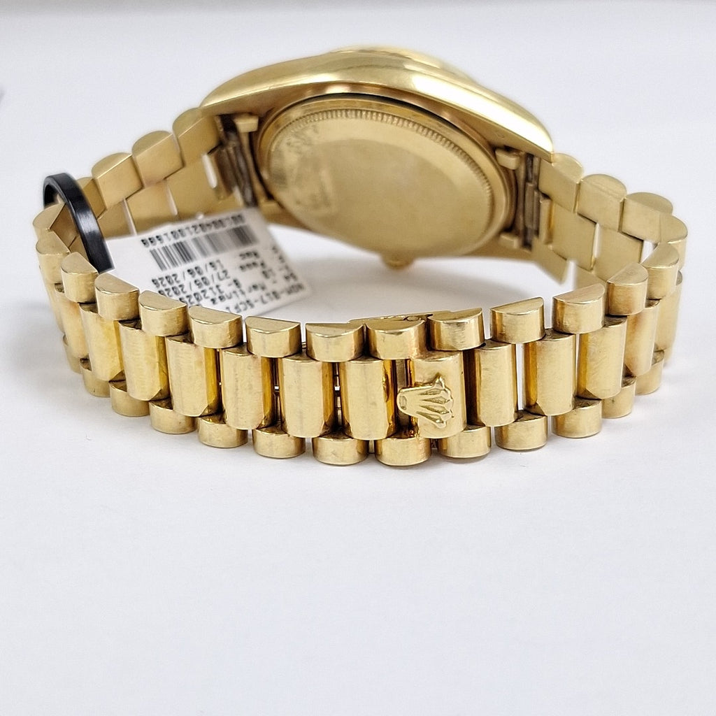 RELOJ CAJA Y PULSO ORO ORO 18 K 118.2 GRMS (SEMINUEVO)