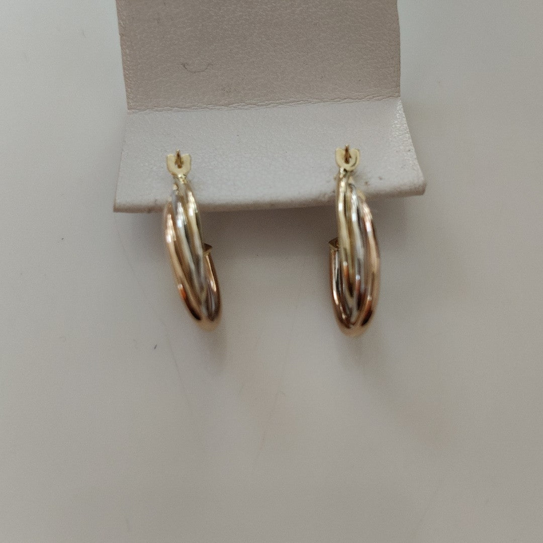 ARRACADAS ORO 14K 1.5 (NUEVO)