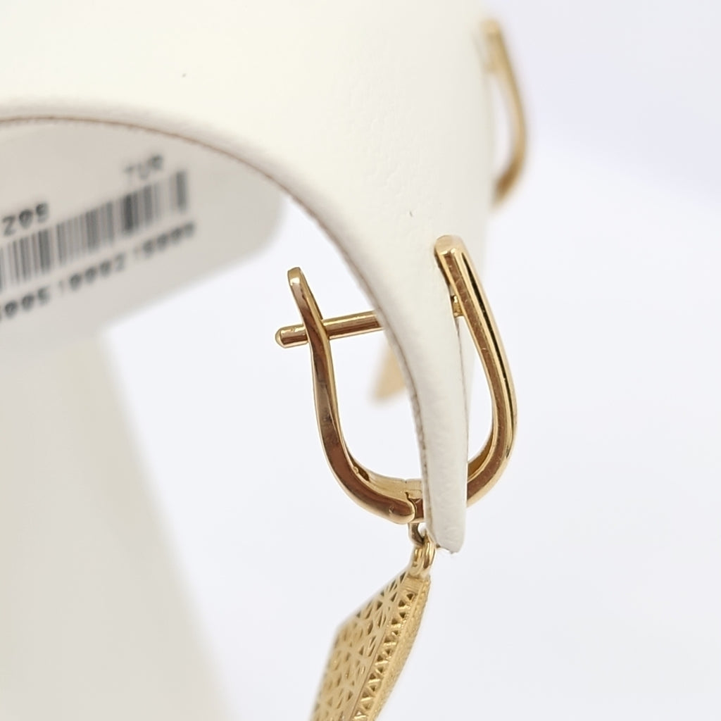 BROQUELES ORO 14K 2.8 (NUEVO)