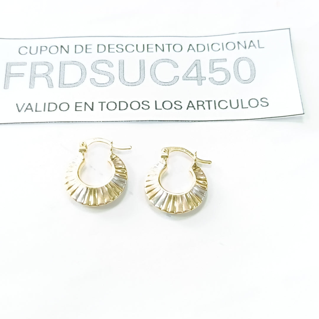 ARRACADAS ORO 14K 1.7 (NUEVO)