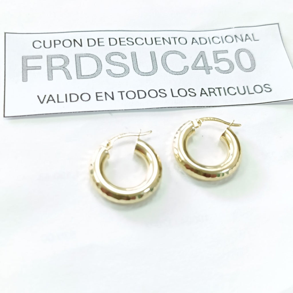 ARRACADAS ORO 14K 2 (NUEVO)