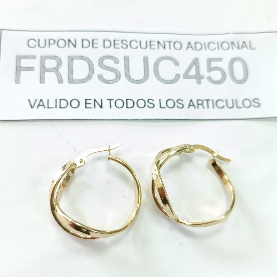 ARRACADAS ORO 14K 2 (NUEVO)
