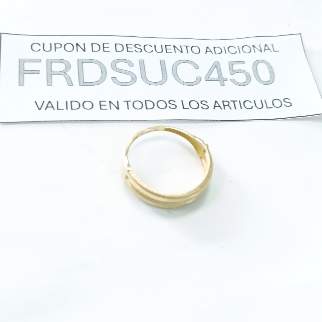 ANILLOS DAMA ORO 14K 1.5 (NUEVO)