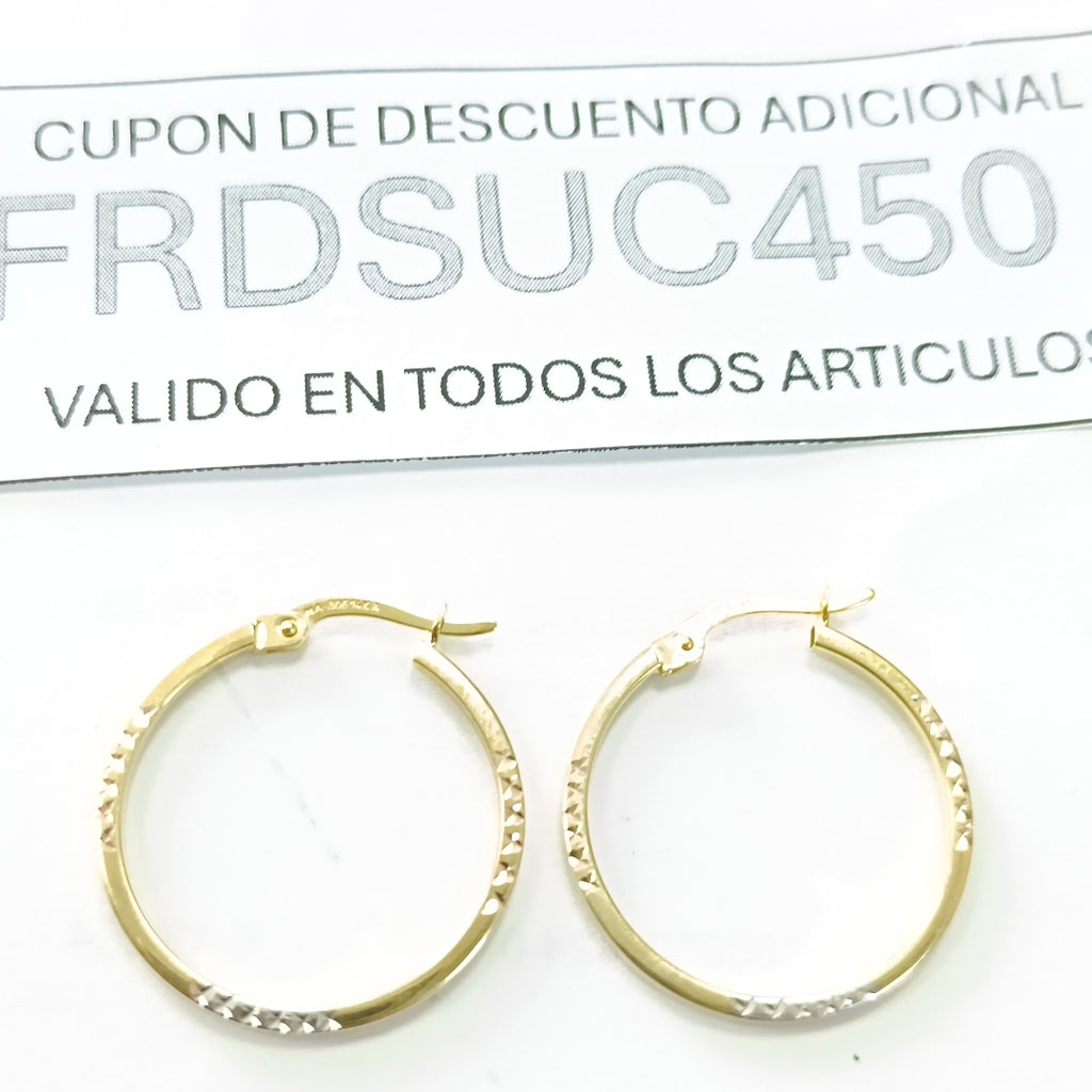 ARRACADAS ORO 14K 1.3 (NUEVO)