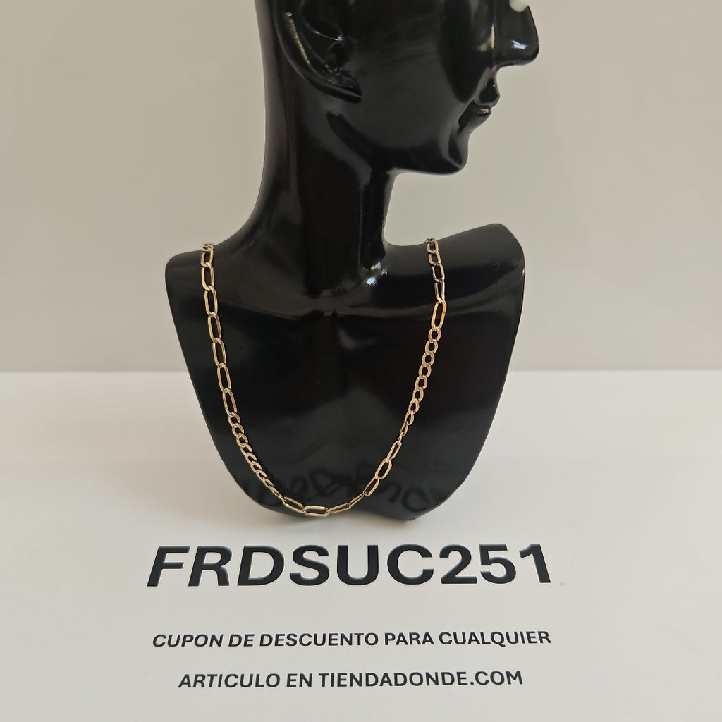 CADENA ORO 14 K 4.5 GRMS (SEMINUEVO)