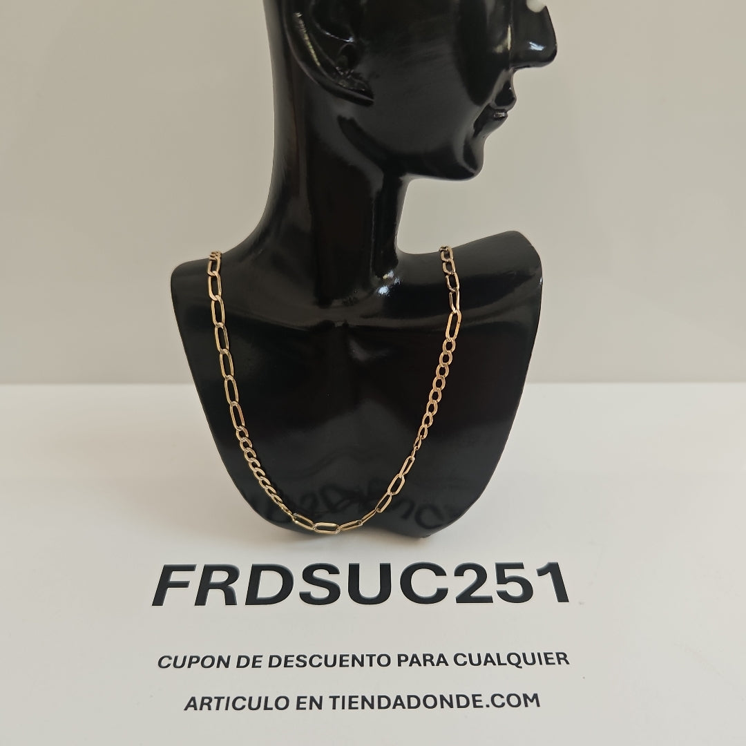 CADENA ORO 14 K 4.5 GRMS (SEMINUEVO)