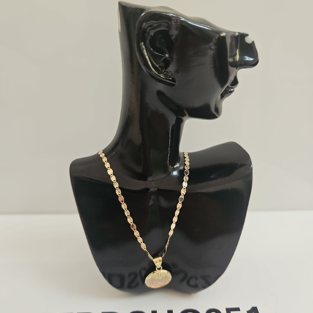 GARGANTILLA ORO 14 K 2 GRMS (SEMINUEVO)