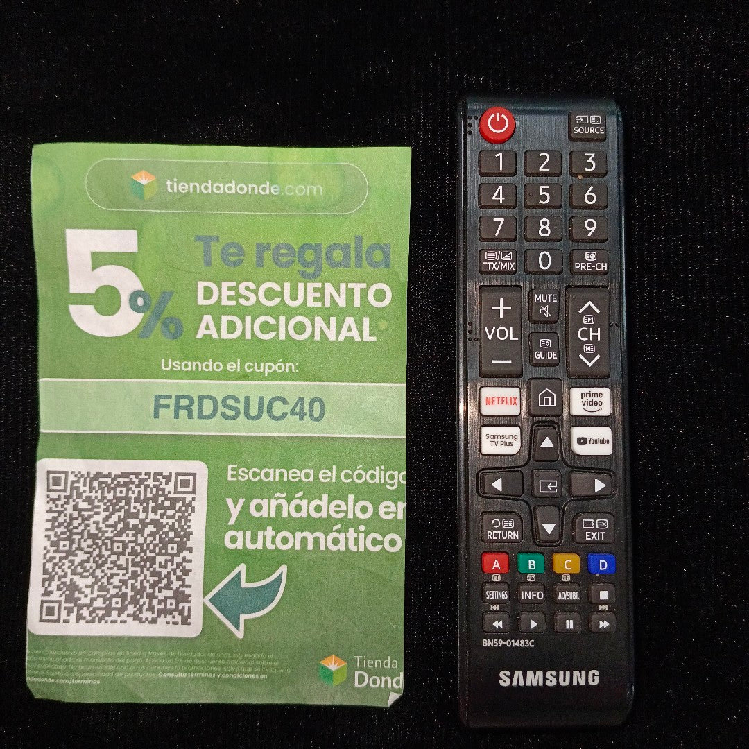 PANTALLA SAMSUNG QN50QEF1AF (2025) 50" QLED 4K (SEMINUEVO)