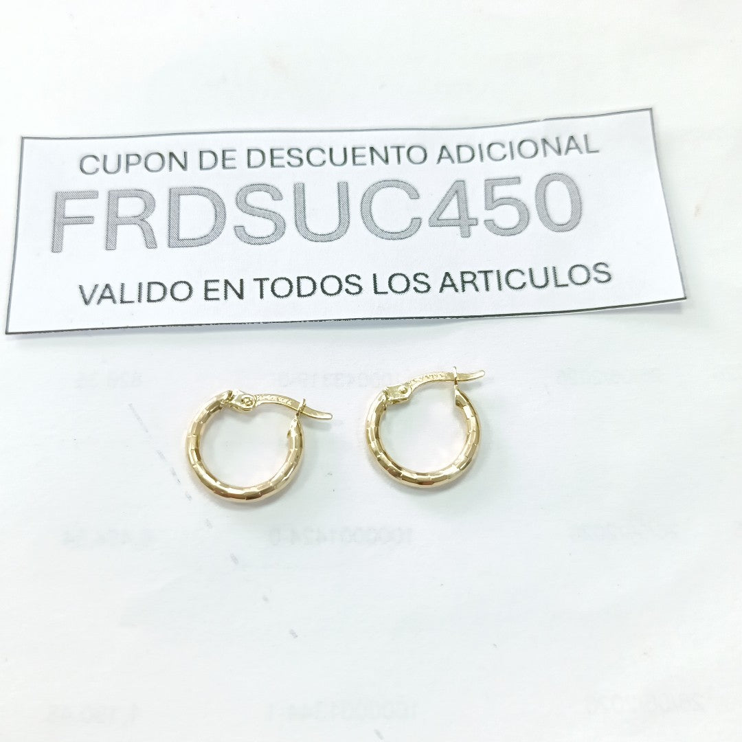ARRACADAS ORO 14K 1.2 (NUEVO)