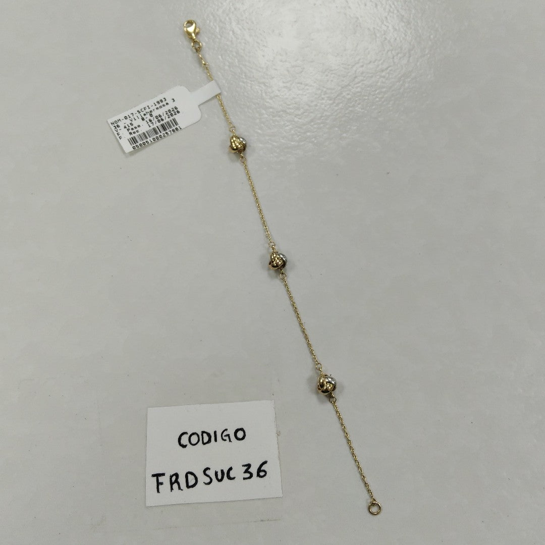 PULSERAS DAMA ORO 14K 1.9 (NUEVO)