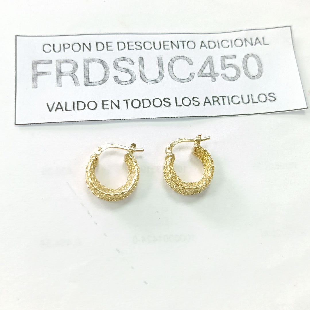 ARRACADAS ORO 14K 2.2 (NUEVO)