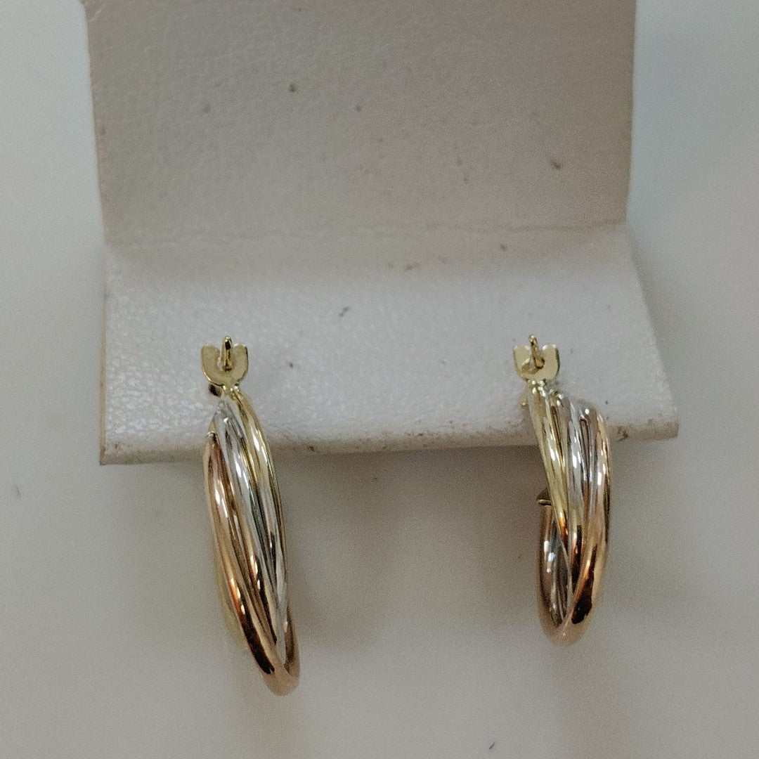 ARRACADAS ORO 14K 1.5 (NUEVO)
