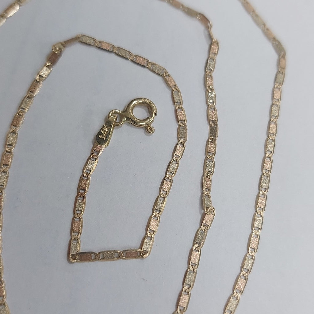 CADENA ORO 14 K 2.4 GRMS (SEMINUEVO)