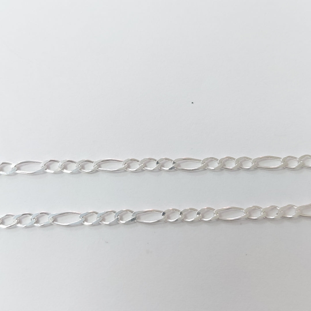 CADENA 3X1 PLATA .925 55 CM 4.33 GR (NUEVO)