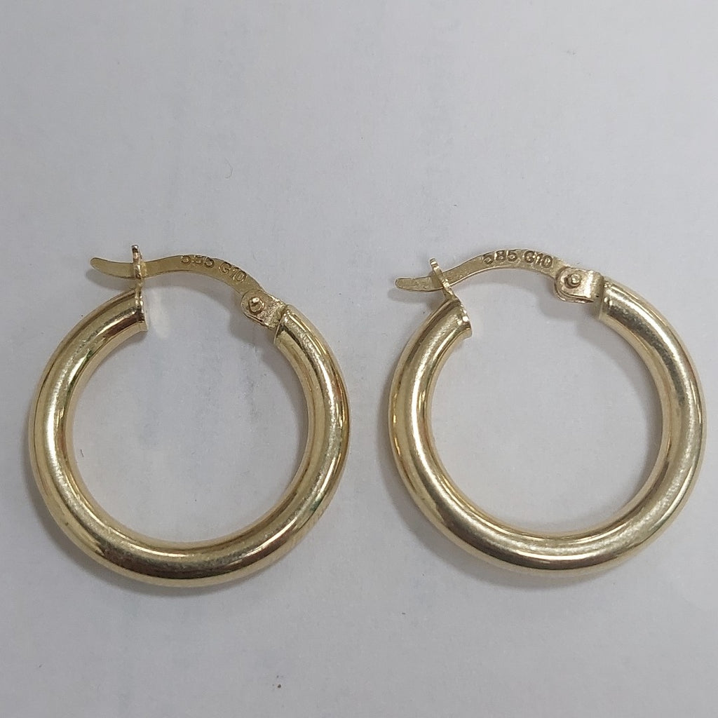 ARRACADAS PAR ORO 14 K 1.8 GRMS (SEMINUEVO)