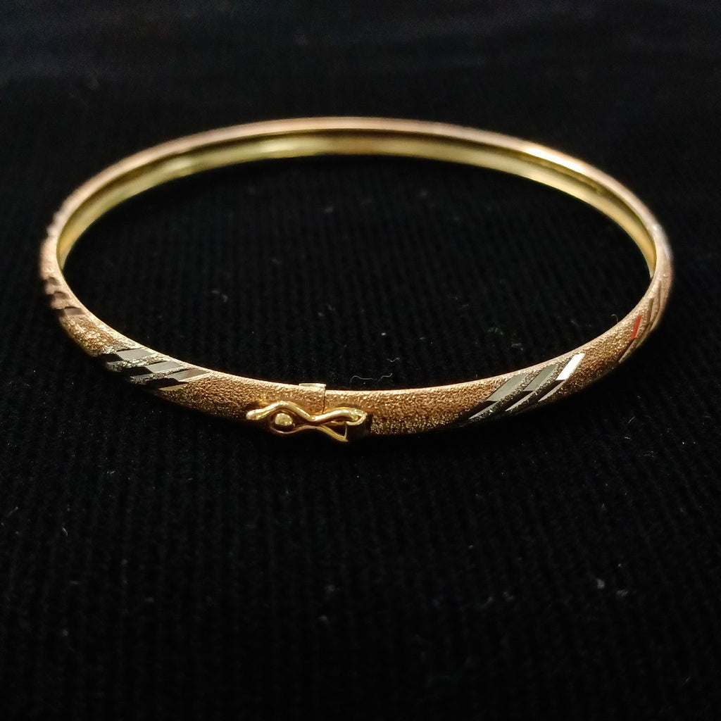 PULSERA RIGIDA ORO 14 K 4.9 GRMS (SEMINUEVO)