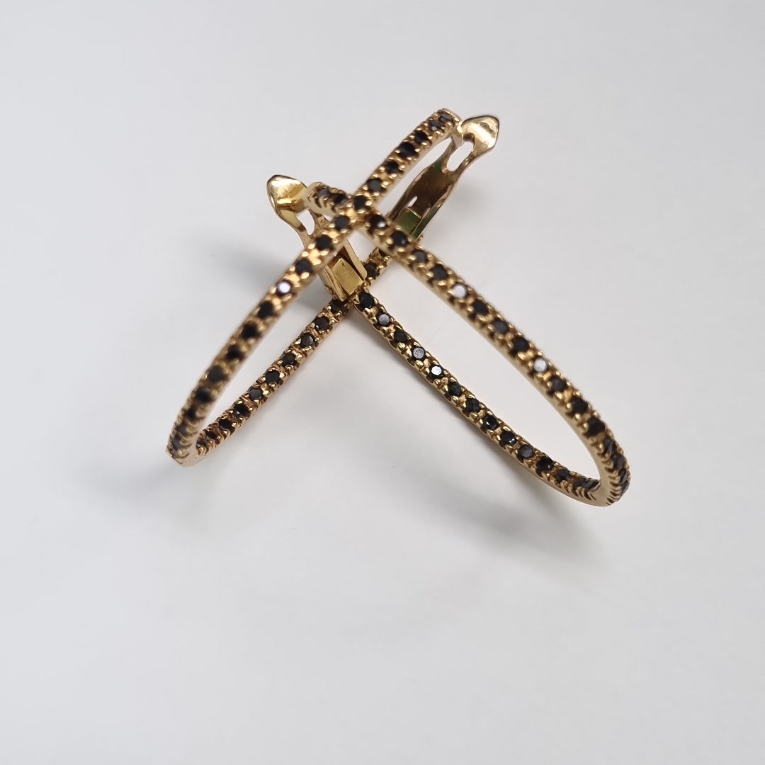 ARRACADAS PAR ORO 18 K 6.1 GRMS (SEMINUEVO)