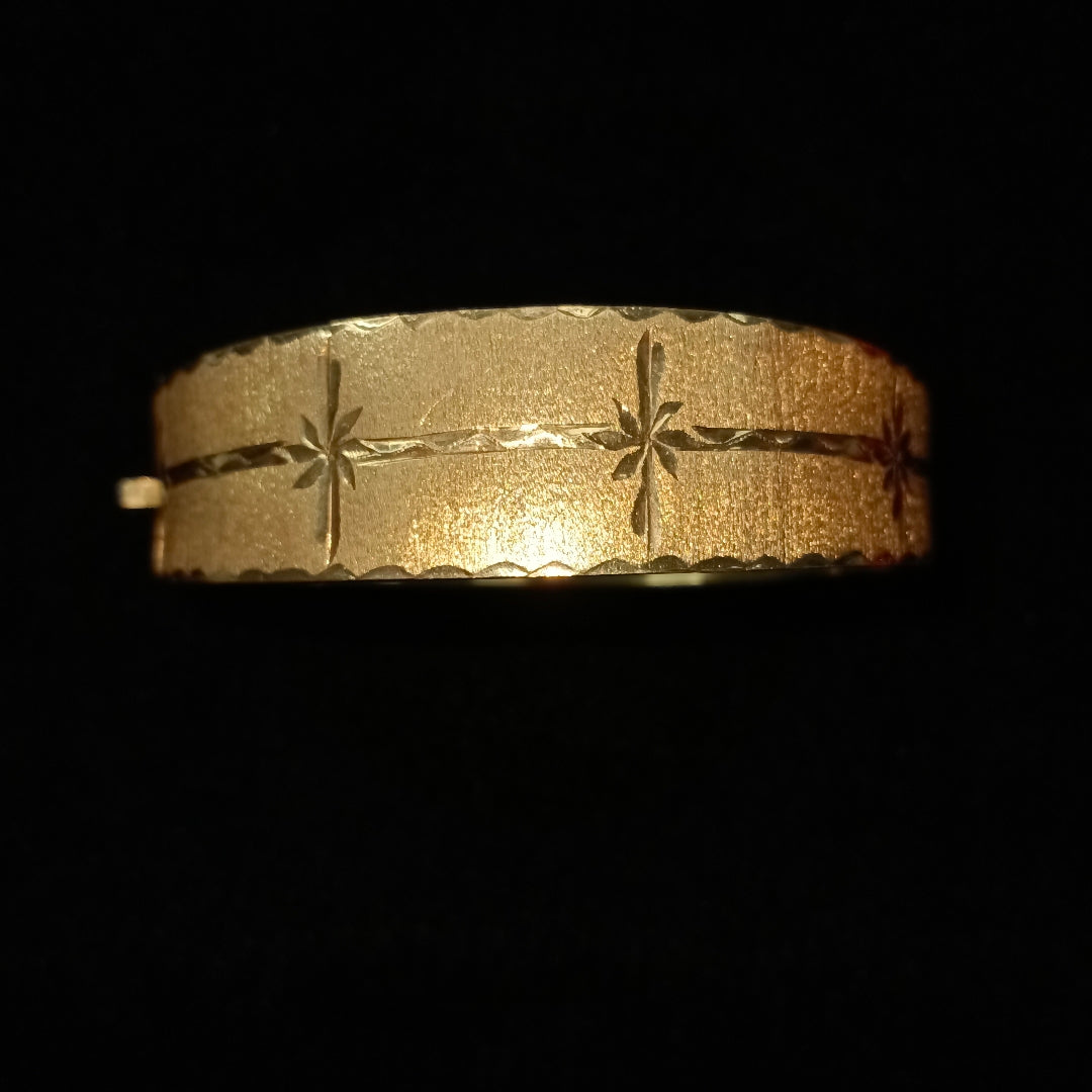 PULSERA RIGIDA ORO 14 K 30,50 GRMS (SEMINUEVO)