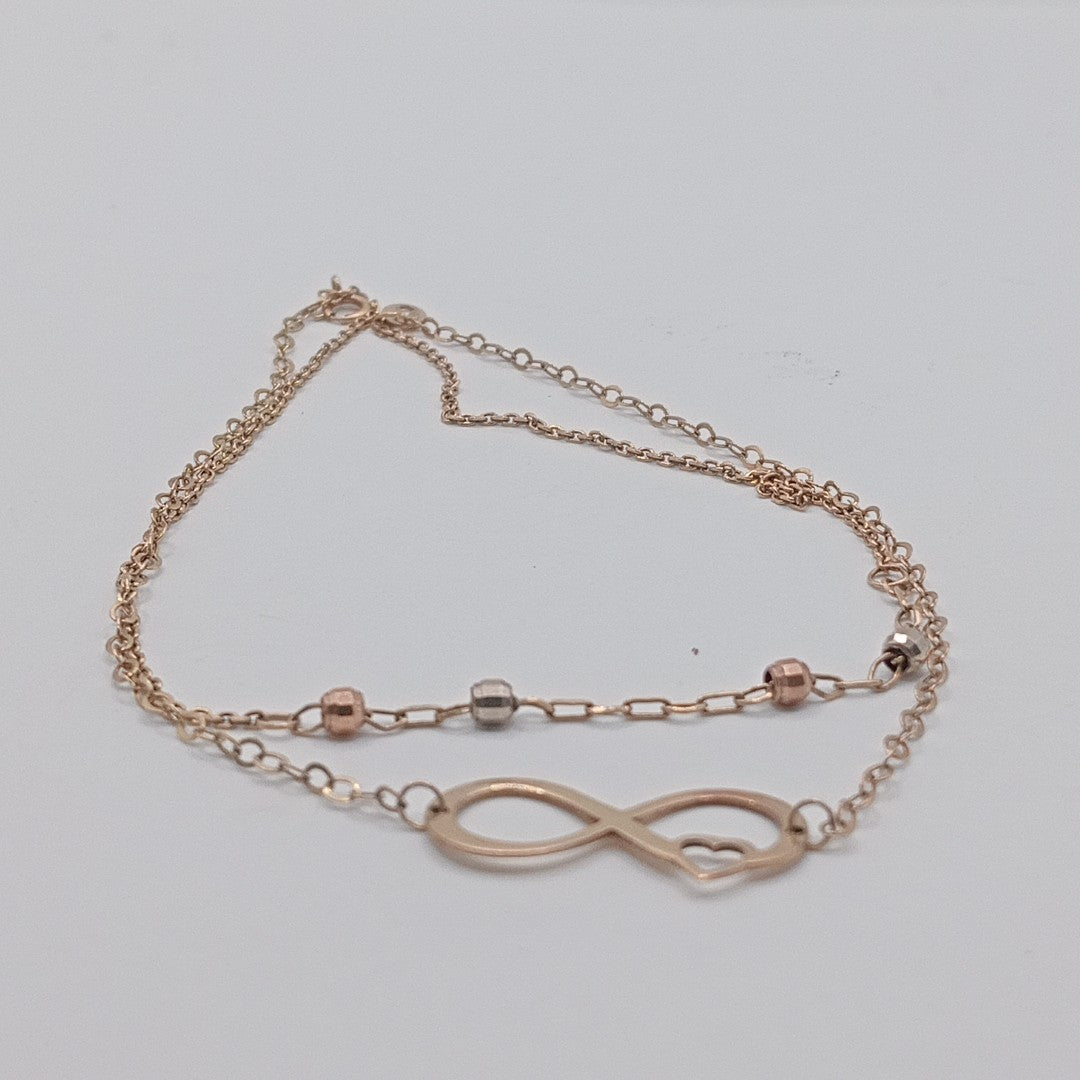 GARGANTILLA ORO COMBINADO 10 K 2,20 GRMS (SEMINUEVO)