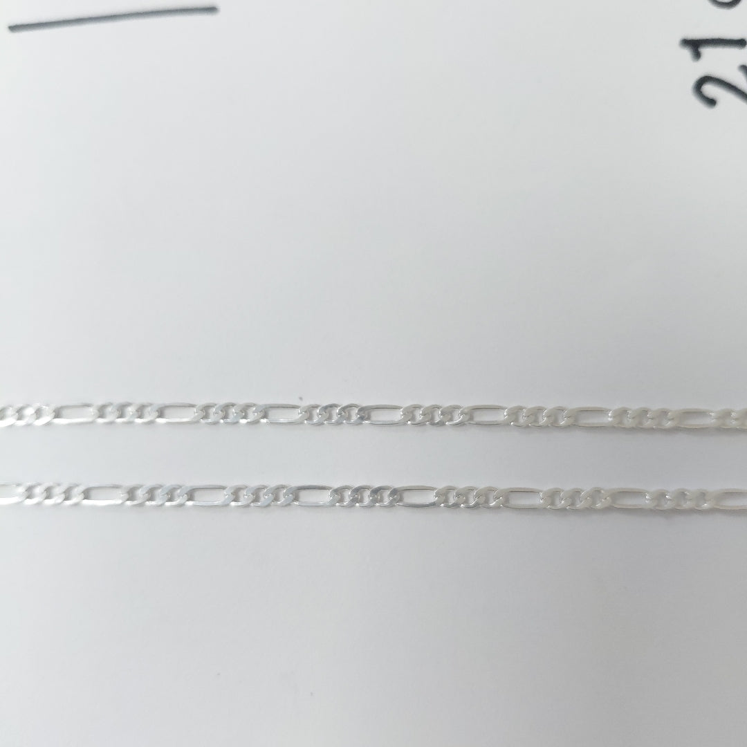 CADENA 3X1 PLATA .925 55 CM 4.32 GR (NUEVO)
