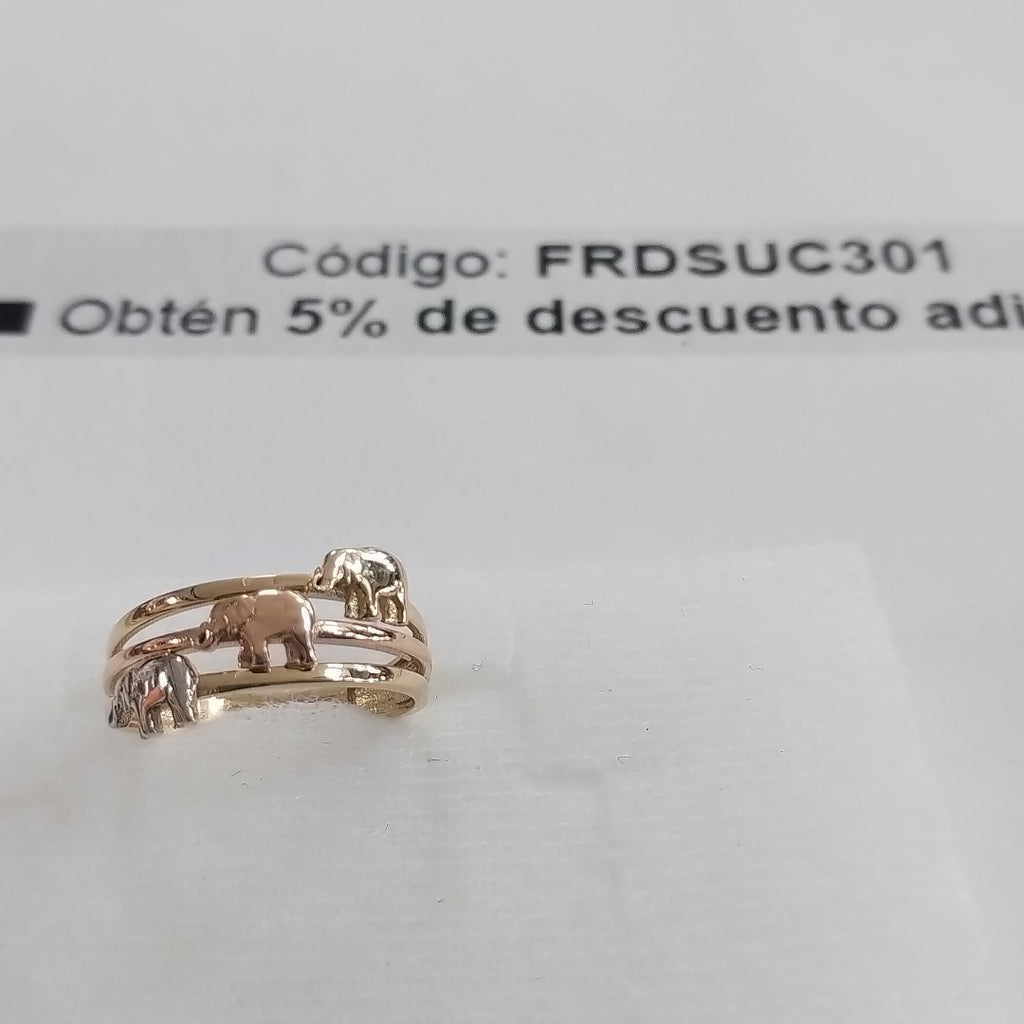 ANILLOS DAMA ORO 14K 2 (NUEVO)