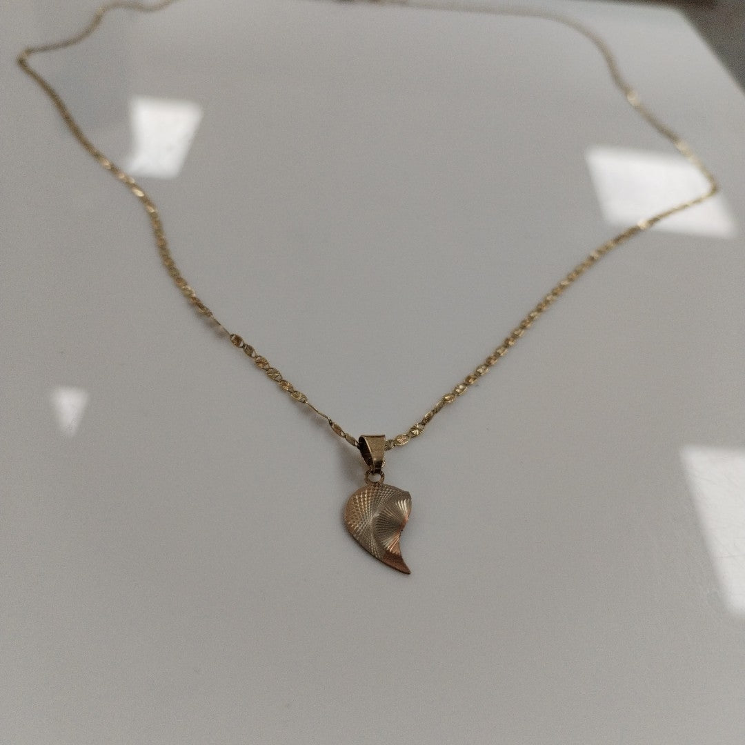 CADENA, DIJE ORO 8 K 2.5 GRMS (SEMINUEVO)