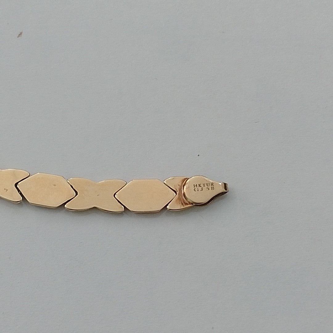 PULSERA ORO 14 K 5.8 GRMS (SEMINUEVO)