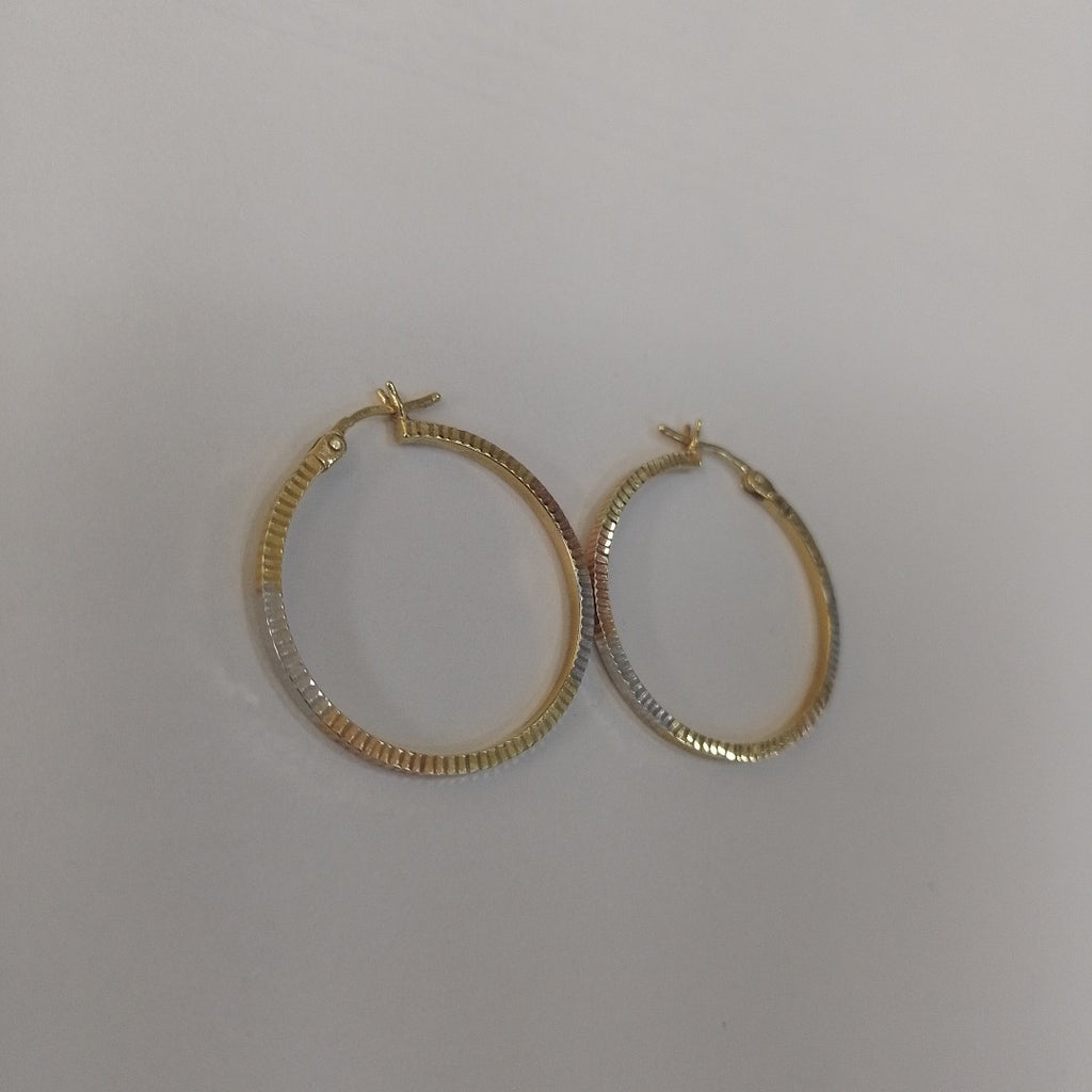 ARRACADAS PAR ORO 10 K 1.7 GRMS (SEMINUEVO)