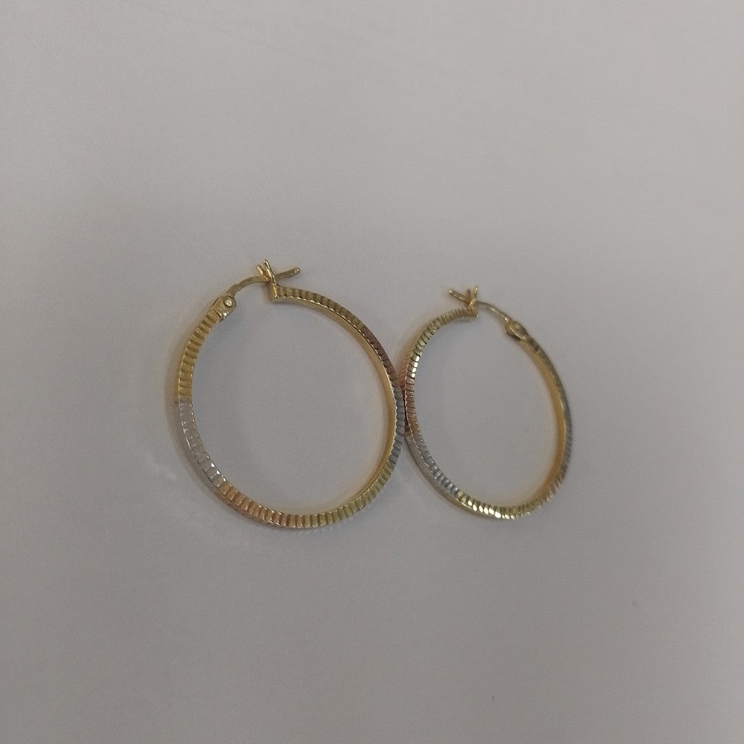 ARRACADAS PAR ORO 10 K 1.7 GRMS (SEMINUEVO)