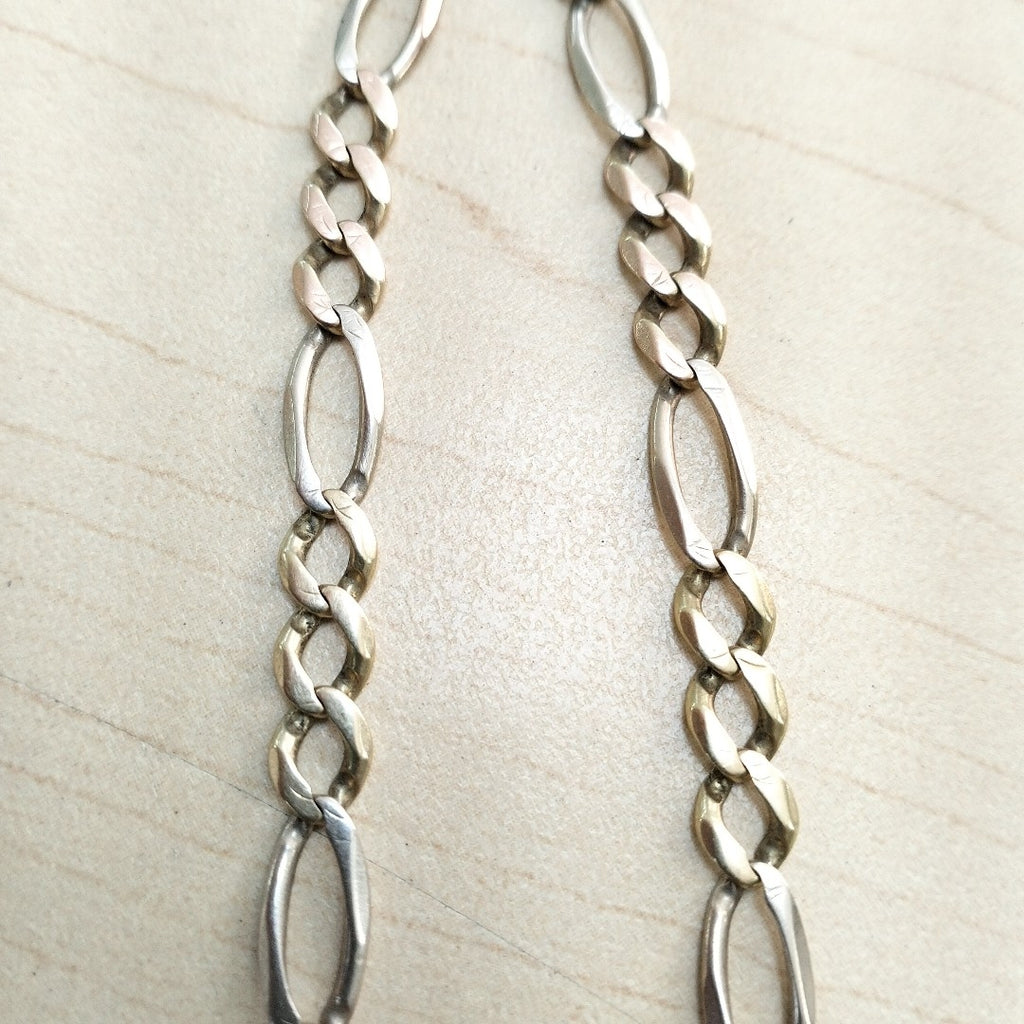 PULSERA ORO COMBINADO 10 K 9,00 GRMS (SEMINUEVO)