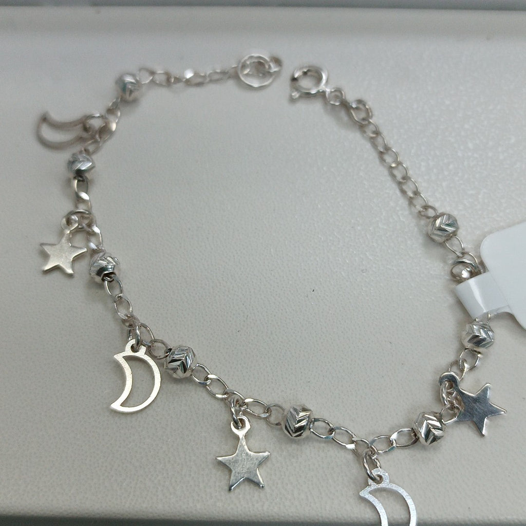 PULSERA TEJIDO TEJIDO ESPECIAL PLATA .925 18 CM 3.1 GR (NUEVO)